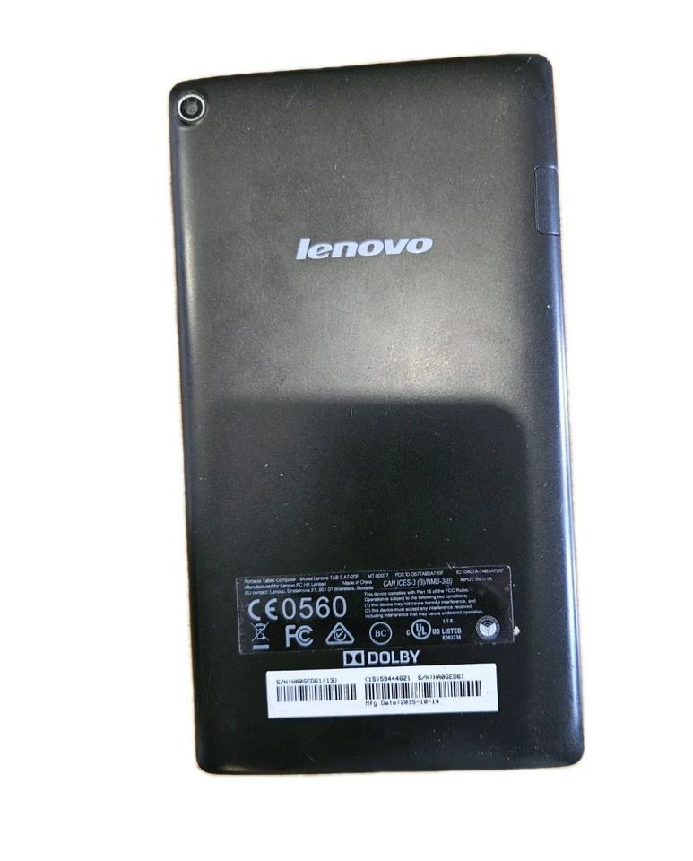 Lenovo 7" Mini Computer Tablet Model - Tab 2 A7-20F, Wifi, Quad-core 16gb + 32gb - image 2 of 3