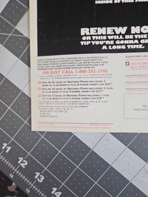 Nintendo Power 1994 VOL 66 MINT Donkey Kong Country Demon&rsquo;s Crest Poster & Cards