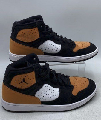 Air Jordan Access Shattered Backboard Black Orange AR3762-008 Size 12