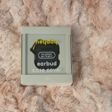 heyday Earbud Case Cover Black Carabiner Clip for AirPods Gen 1  Gen 2