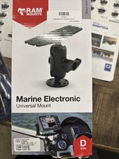 Ram Mounts Ram-D-111-C-Large Marine Electronics Mount With Ram NEW