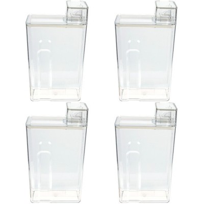  4 Pieces Wäschepulver Behälter Waschpulverbeh?lter Pumpspenderflasche