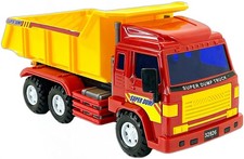 Camión volquete/volquete con palanca camión de construcción alimentado por fricción juguete Big Daddy