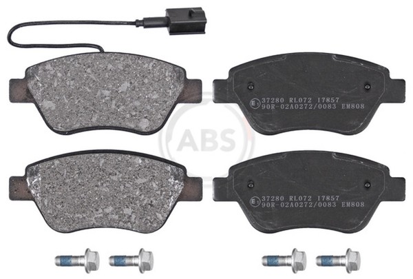 Bremsbelagsatz Scheibenbremse A.B.S. 37280 FüR Fiat CitroËN Bravo Mito Punto 500-image