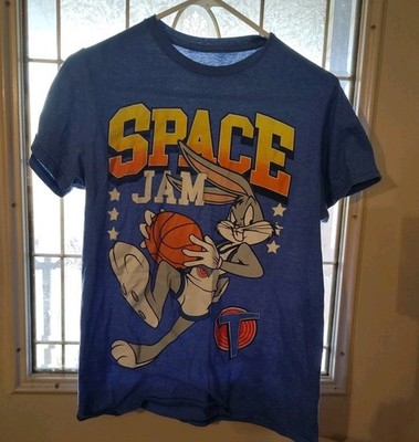 Space Jam Bugs Bunny Looney Tunes T-Shirt Adult Size Small 