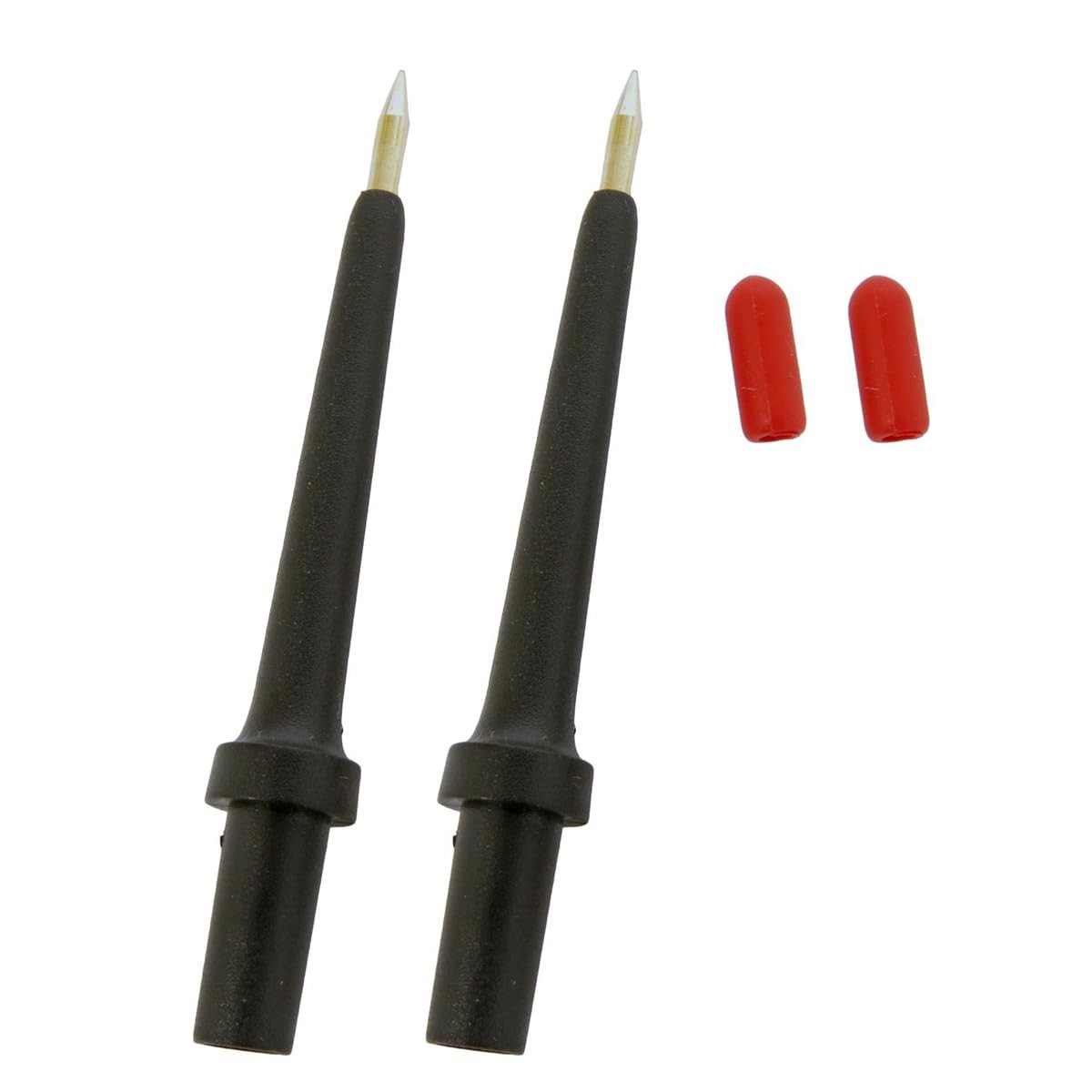 Power Probe 4mm Banana Jack 3-Tip Set, Black (PPTK0024) Factory