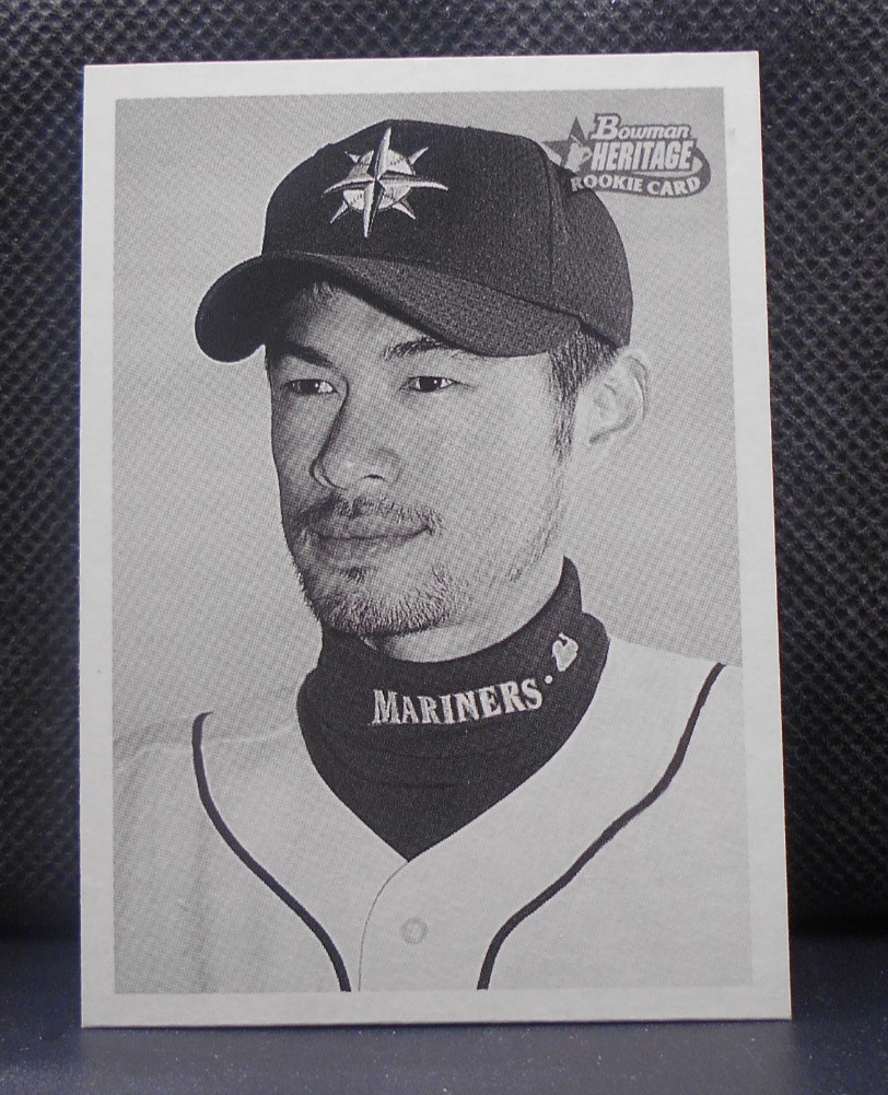 2001 Bowman Heritage Ichiro #352 Rookie Seattle Mariners RC