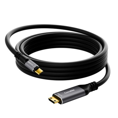 USB C to Mini HDMI Cable 10 FT, (NOT HDMI), 4K@60Hz, High Speed Type-C 10 FT 