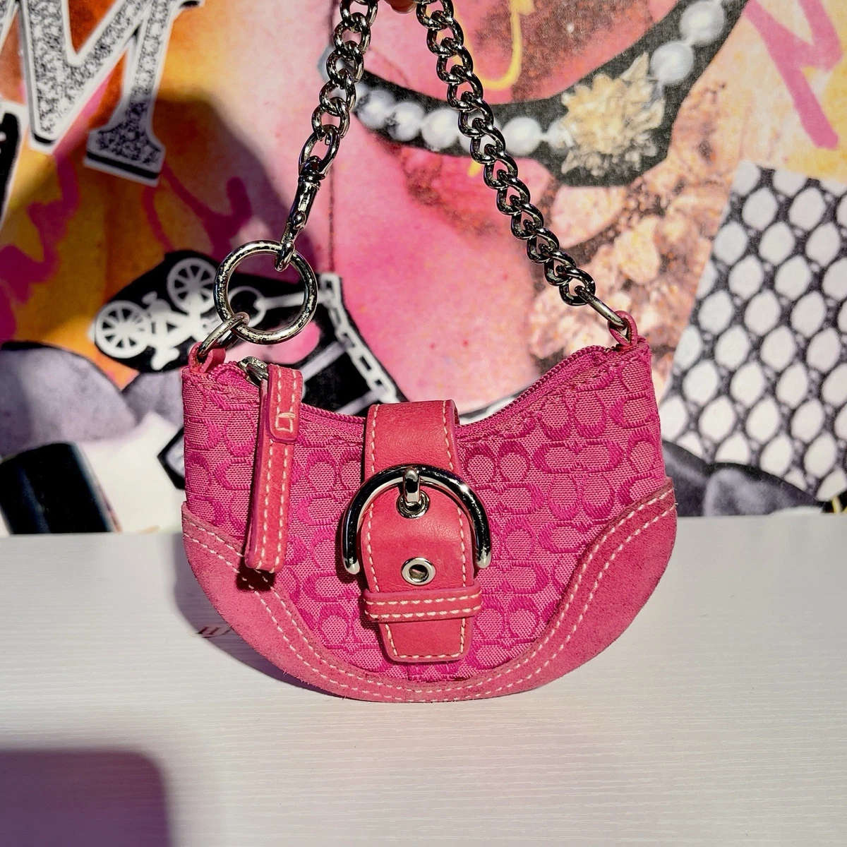 Coach Pink Soho Handbag for sale | eBay