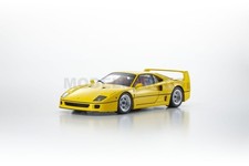 KYOSHO 08416Y FERRARI F40 1987 YELLOW 1/18 WITH OPENINGS - OPENABLE