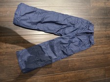 Columbia Boys Ski Snowboard Insulated Navy Blue Waterproof Pants Size XS