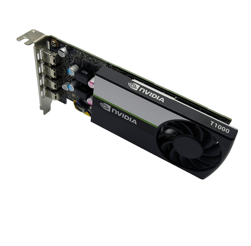 NVIDIA T1000 4GB GDDR6 Graphics Card PCI Express 3 4x Mini DisplayPort 1.4 Low P