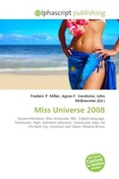 Frederic P. Miller (U. A.) | Miss Universe 2008 | Taschenbuch | Englisch (2026)