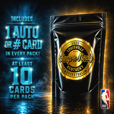 NBA Basketball Pack 10 Cards 1 Guaranteed Auto or #'d Card in Every Pack RC Incl