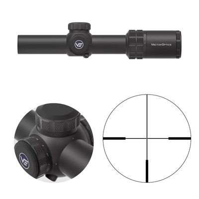 Vector Optics SCOC-51 Continental x8 1-8x24ED FIBER Zielfernrohr f. Jagd & Sport