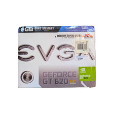 EVGA GeForce GT 620 2GB DDR3 PCIe Graphics Card 02G-P3-2629-KR New Sealed