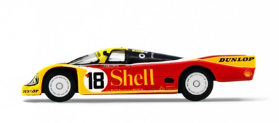 SPARK,PORSCHE 962C SHELL COMBO #18 24H Le Mans 1988 and #17 Dunlop