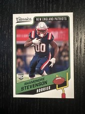 2021 Panini Classics - Rookies Rhamondre Stevenson #187 (RC)