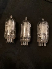 2 Amperex  Holland 6267 EF86 Bugle Boy Mesh  TESTED STRONG