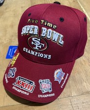 New NFL San Francisco 49ers Reebok Super Bowl Hat