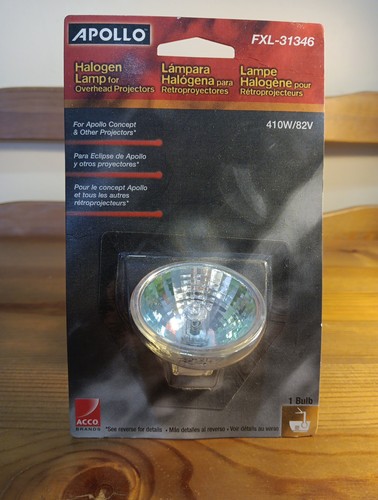 Apollo Halogen Lamp for Overhead Projectors FXL-31346 / 410W/82V