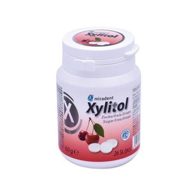 MIRADENT Xylitol Drops Cherry Dose 60 G PZN 19851485