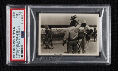 1930 Greiling Zeppelin Weltfahrten III - Serie 7 Luftschiff Hindenburg #131 0p1e