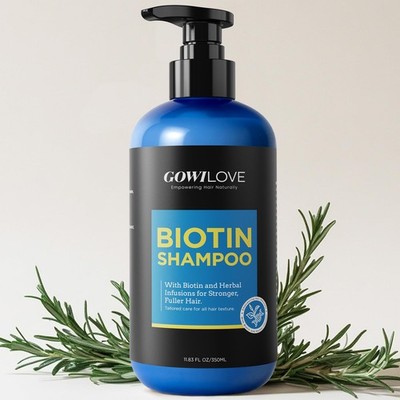 99% Pure Biotin Shampoo for 3X Thicker, Fuller Hair 11.69 Fl Oz (Pack of 1) 