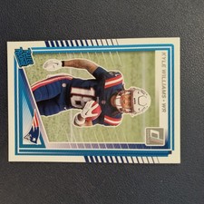 Panini Donruss 2025 Rated Rookie Kyle Williams Patriots Football #327 Card