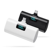  2-Pack Portable Charger for iPhone 17/16/15 Series,Upgraded 5200mAh PD USB C...