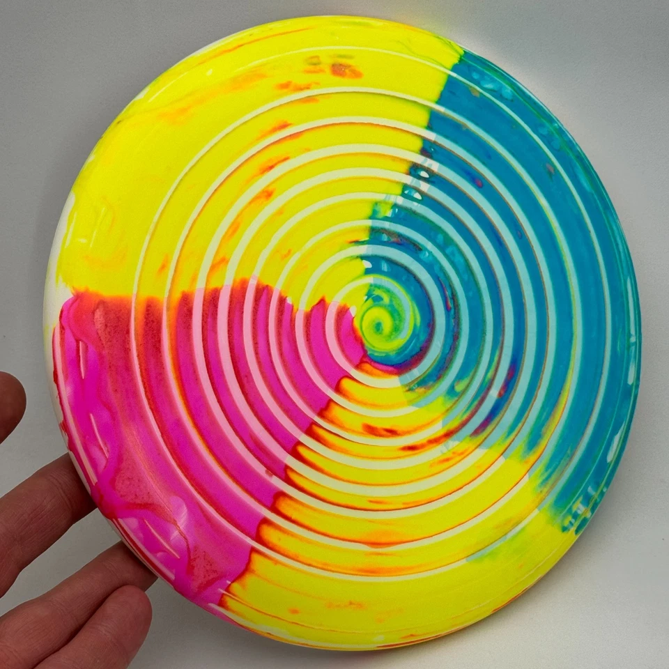 Discraft ESP Roach dyed 173-174g disc golf putt & approach Madhatter swirl dye - Image 2 of 4