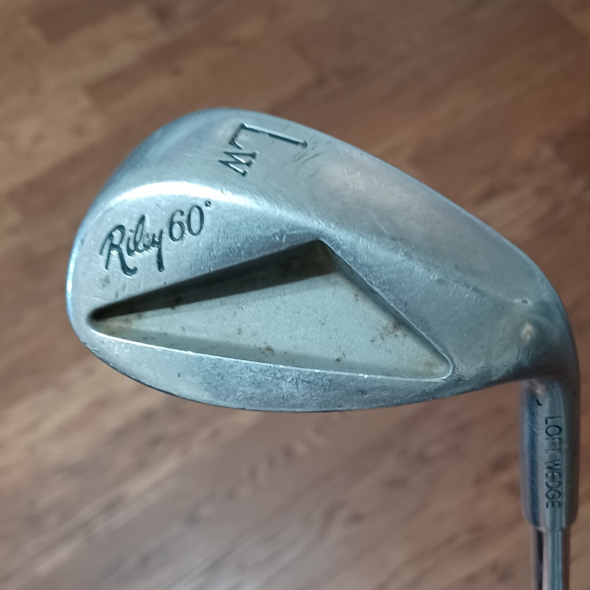 John Riley Loft Wedge 60° Stiff Flex Steel Shaft RH Pre-owned