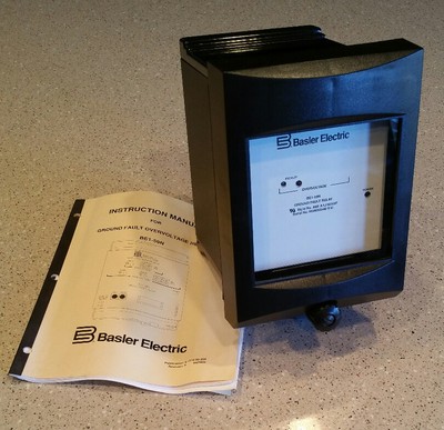 **NEW** Basler Electric BE1-59N Ground Fault Relay Style# A6E A1J N0N0F