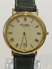 Wonderful Men’s Classic Watch “KOLBER” 18-K G/P Swiss Movement, Working & K-Time