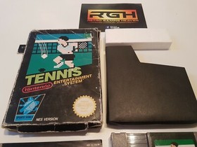 TENNIS BLACK BOX NINTENDO NES PAL A GAME COMPLETE 