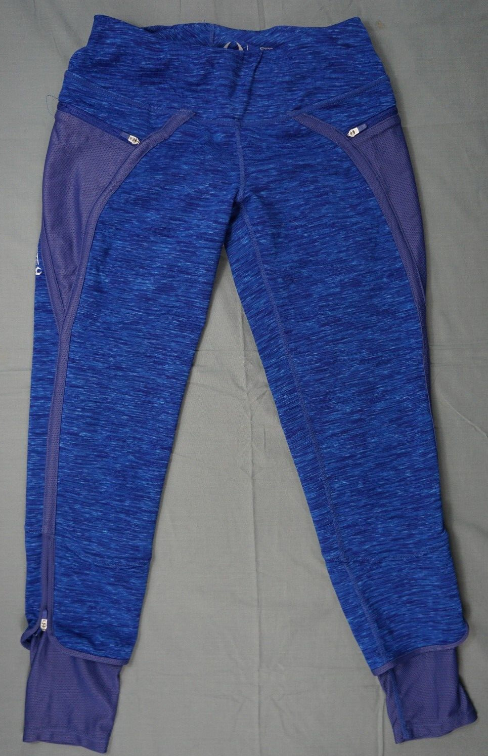 Hylete Pull On Lined Stretch Athletic Leggings Zi… - image 1