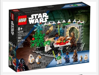 Lego Star Wars Millennium Falcon Holiday Diorama 40658 Christmas NEW SEALED