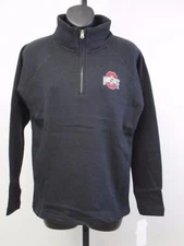 New Ohio State Buckeyes Womens Sizes S-L 1/4 zip Pullover by J.America