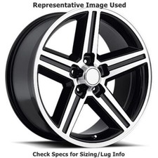 Rev Wheels 652mb-0950 Replica 652 Series Iroc 20x9 Wheel - Polished And Black Rev Wheels 652mb-0950 Replica 652 Series Iroc 20x9 Wheel - Polished And Black