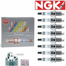 8 x Spark Plugs NGK Laser Iridium for 1996-2000 GMC C2500 7.4L V8 Kit Set