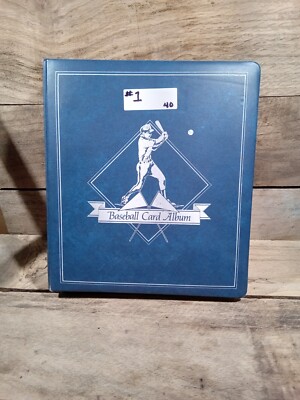 Trading Card Album 3 Ring Binder For Trading Cards | eBay