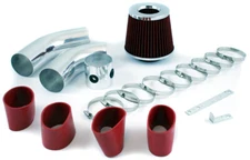 GSP 3" Red Cold Air Intake Kit + Filter For 1999-2005 Pontiac Grand Am