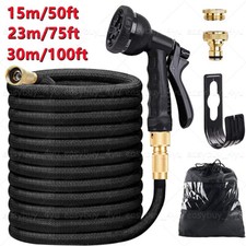 15~30m Flexibler Gartenschlauch dehnbarer Wasserschlauch Flexischlauch flexibel