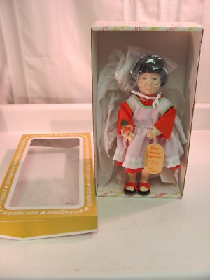 Vintage 1980s Effanbee Doll ORANGE BLOSSOM #7501 Tag Box 13''
