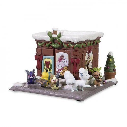 Pokemon Center "Holiday Pokemon Village" Collection Figure Pikachu Morpeko  (N) | eBay
