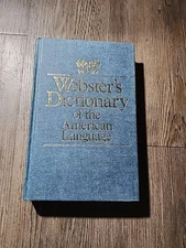 Webster's Dictionary of the American language 1975