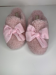 ugg addison velvet bow slipper