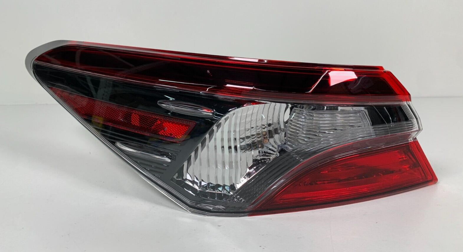 2018-2023 Toyota Camry Left Driver Side Black LED Tail Light OEM Halogen