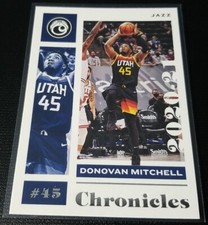 2020-21 Panini Chronicles Basketball DONOVAN  MITCHELL Base Card #48 Utah Jazz 