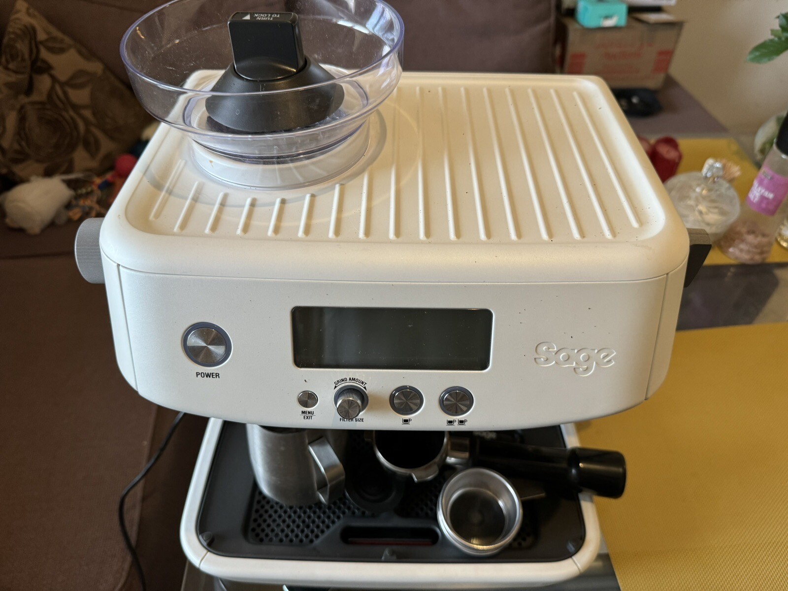 Sage The Barista Pro Coffee Espresso Maker Machine “Faulty Grinder” eBay